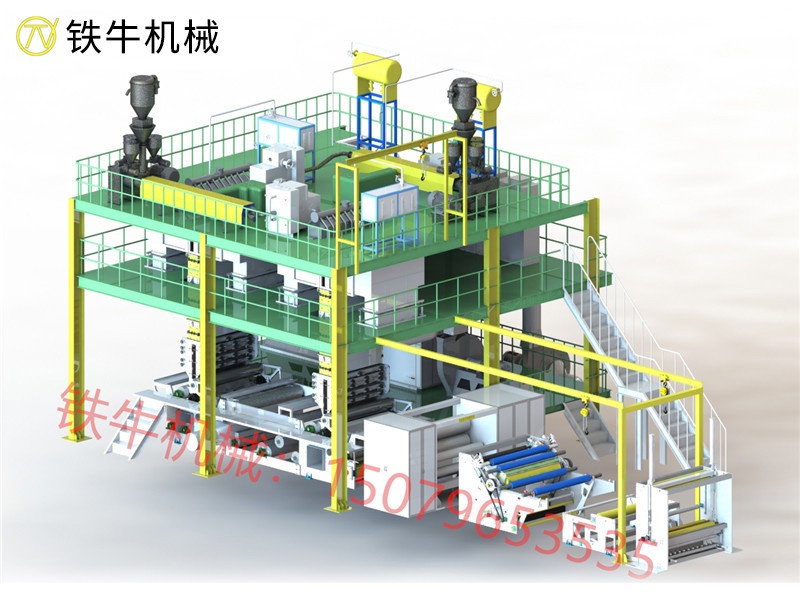 Non-woven bag making machine production of non-woven bag four advantages